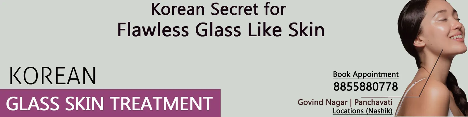 Korean glass skin treatment