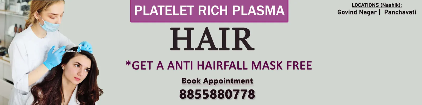 Platelet-rich plasma hair treatment