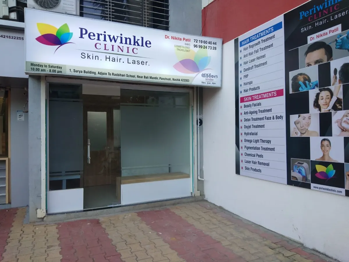 Periwinkle Clinic Panchavati branch entrance