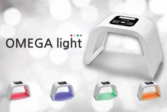Omega Light LED therapy device with four light colours